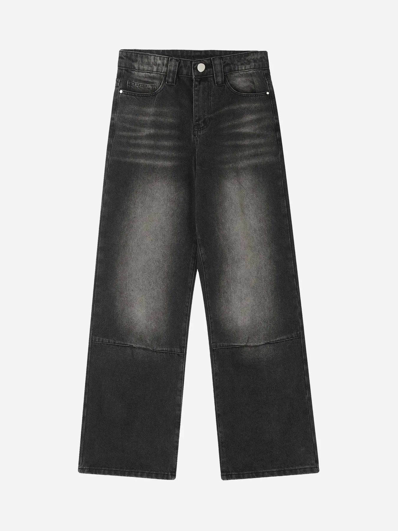 1984 American Gothic Letter Embroidered Jeans - 1936