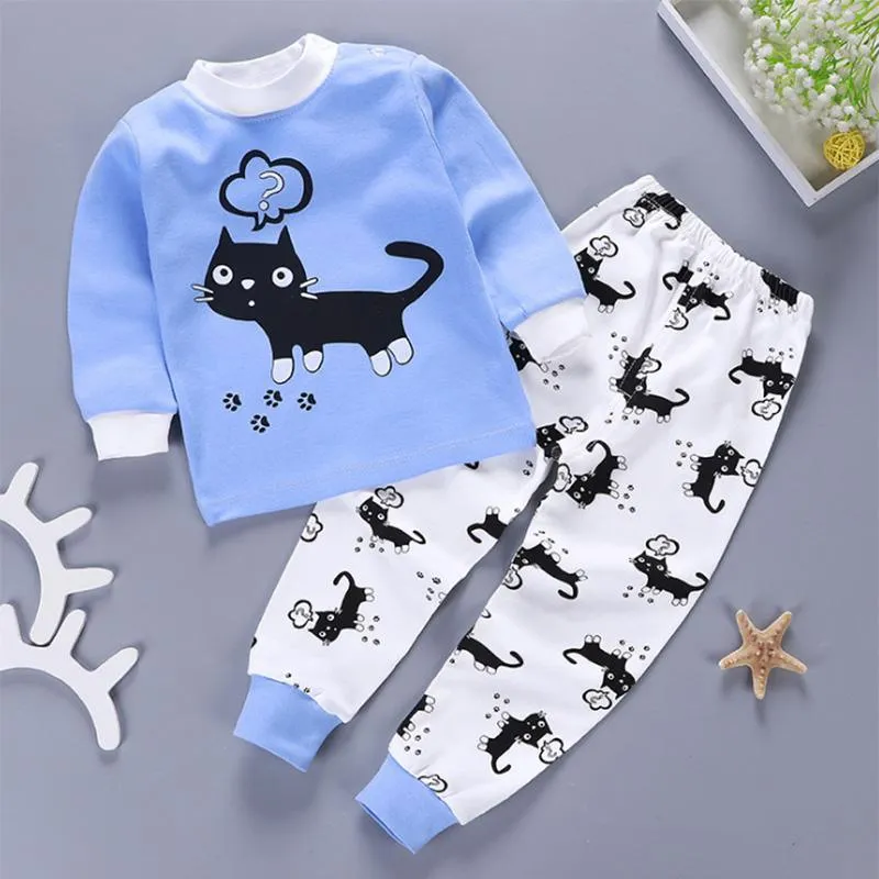 2-piece Stripes Pajamas & Pants for Children Boy