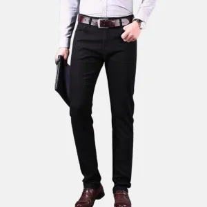 Antonios Business Casual Black Jeans