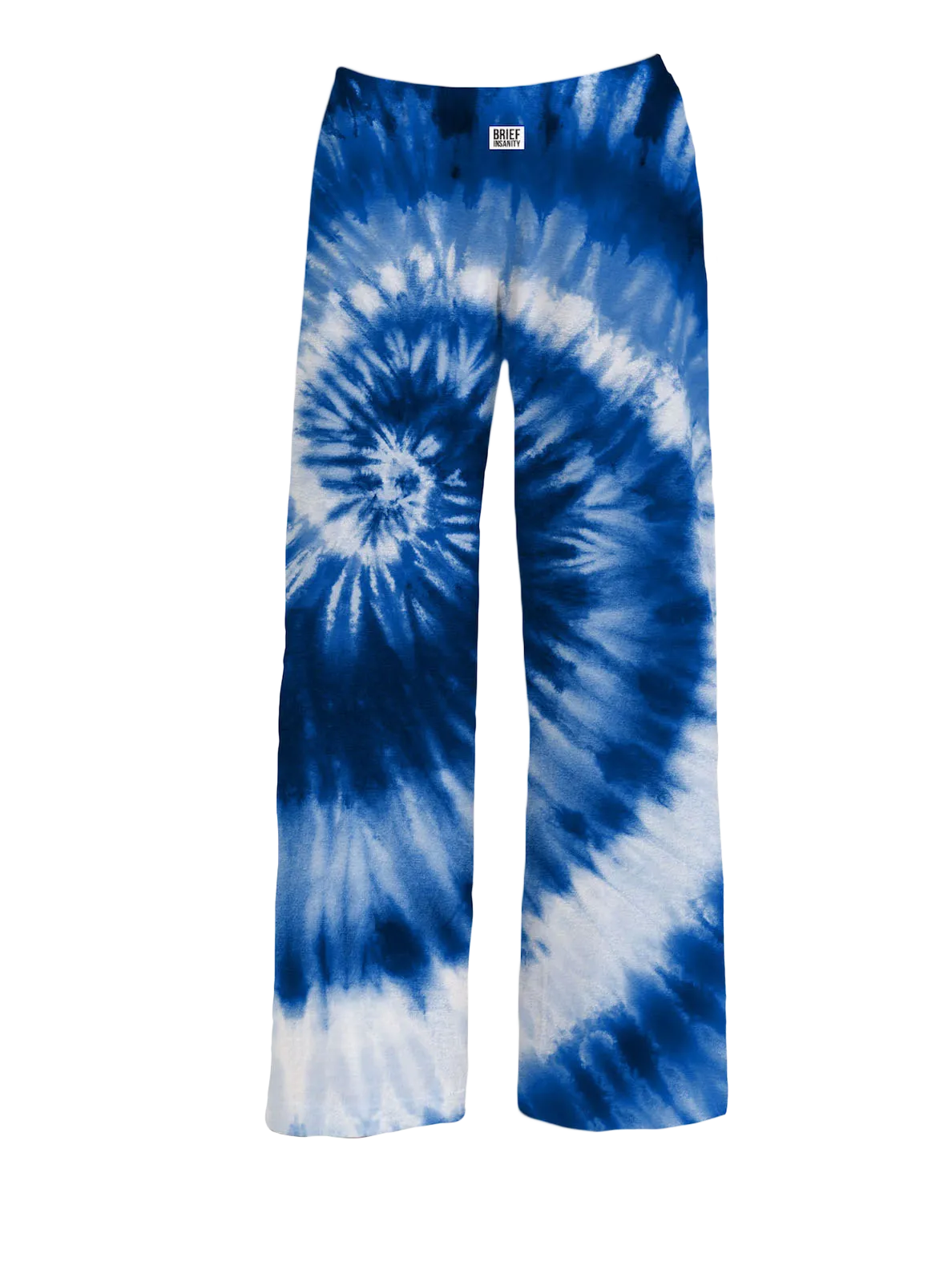 Blue & White Tie Dye Lounge Pants