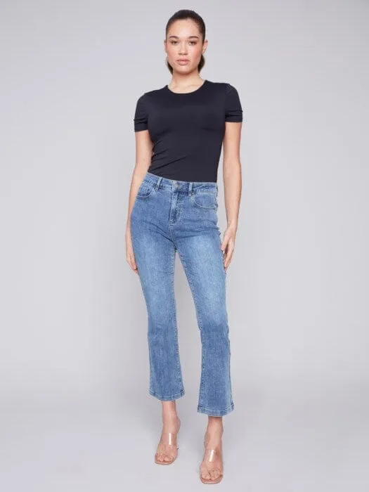 BOOTCUT STRETCH MEDIUM WASH JEANS