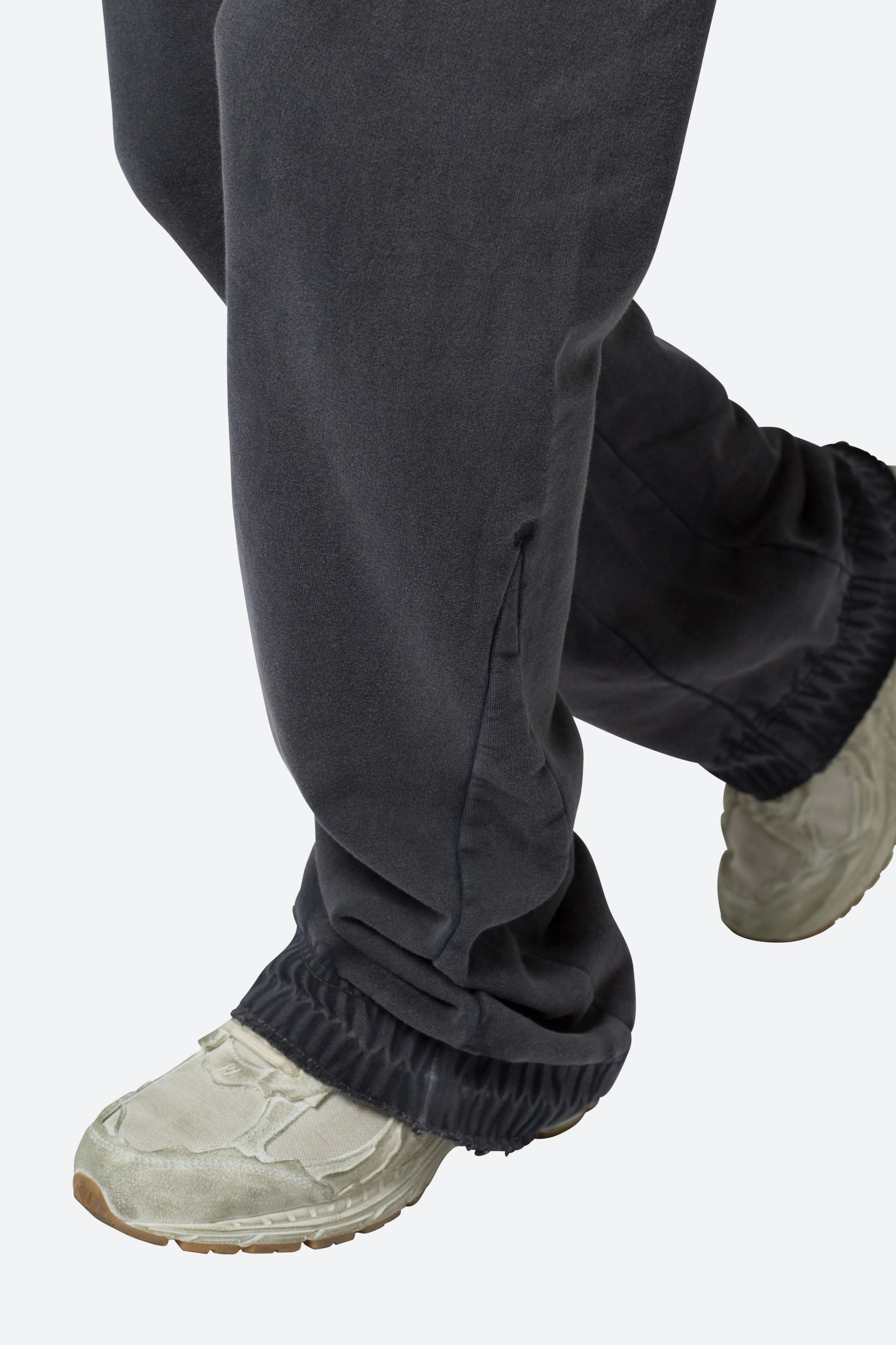 Bootcut Sweatpants - Vintage Black