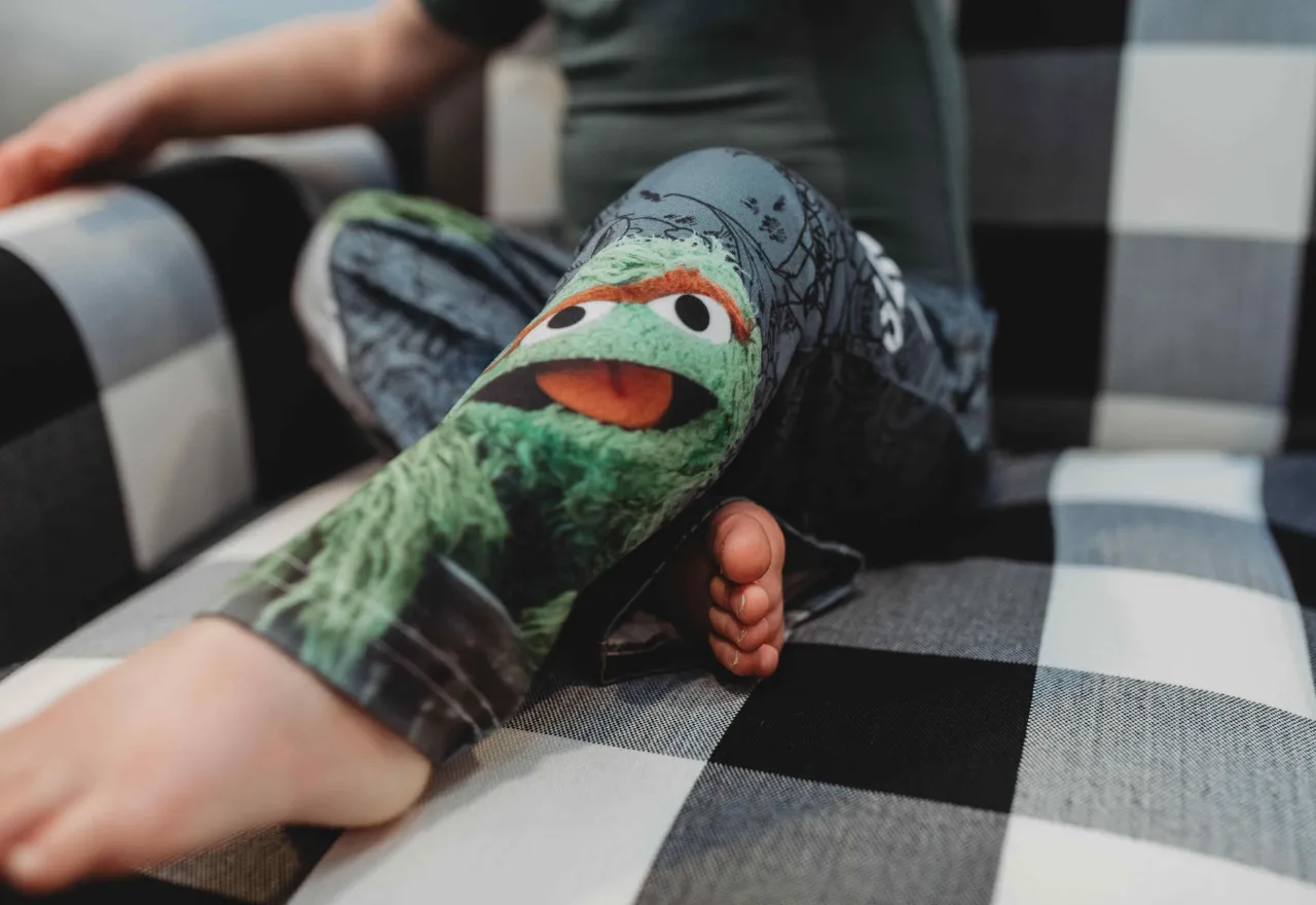 Briefly Kids | Sesame Street Oscar The Grouch Lounge Pants