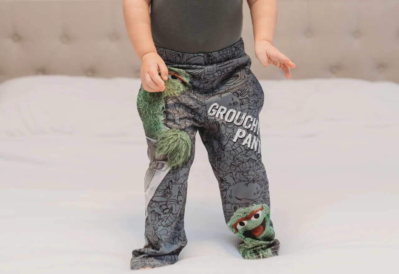 Briefly Kids | Sesame Street Oscar The Grouch Lounge Pants