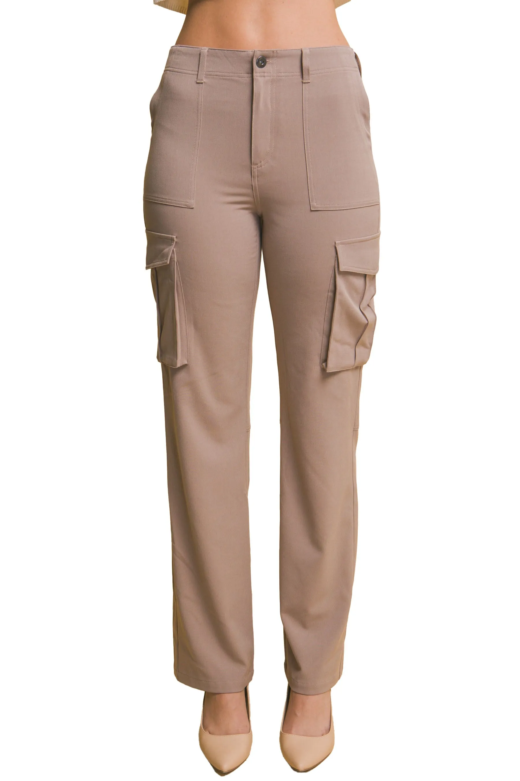 Caitlin Patch Pocket Cargo Pants