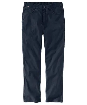 Carhartt Men's Flame Resistant Rigby Pants - Navy