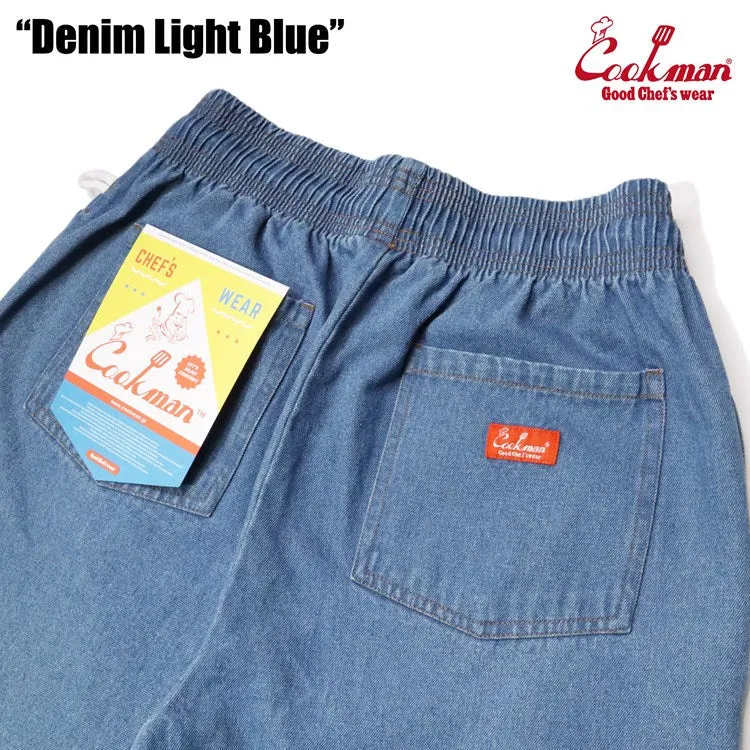 Cookman Chef Pants - Denim : Light Blue