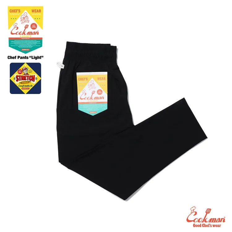 Cookman Chef Pants - "Light" : Black