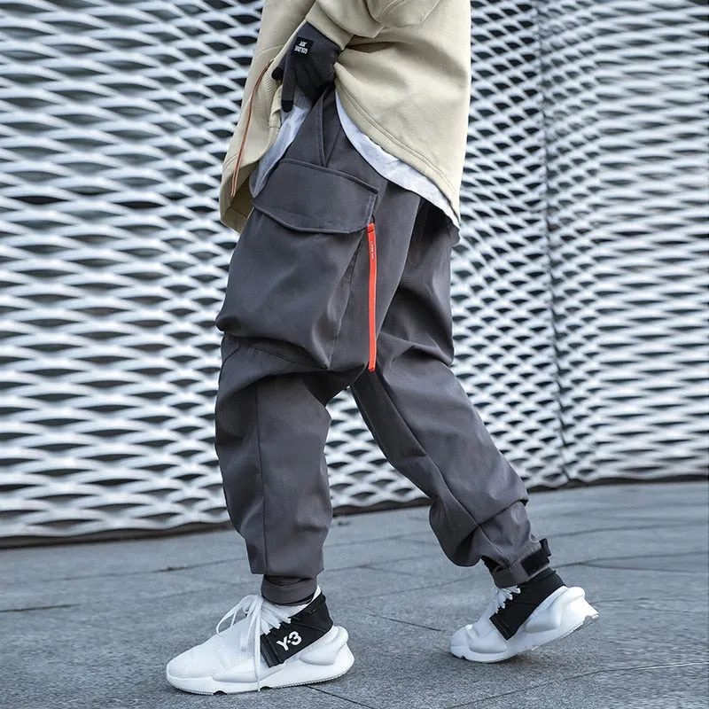 Cyber Mist Cargo Pants - Grey