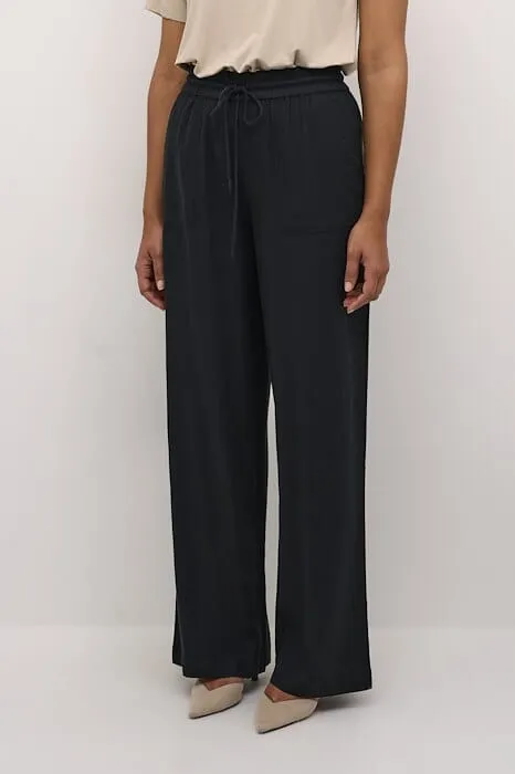 ELASTIC PULL ON WIDE LEG PANT