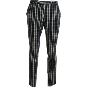 Elegant Black and White BENCIVENGA Pants