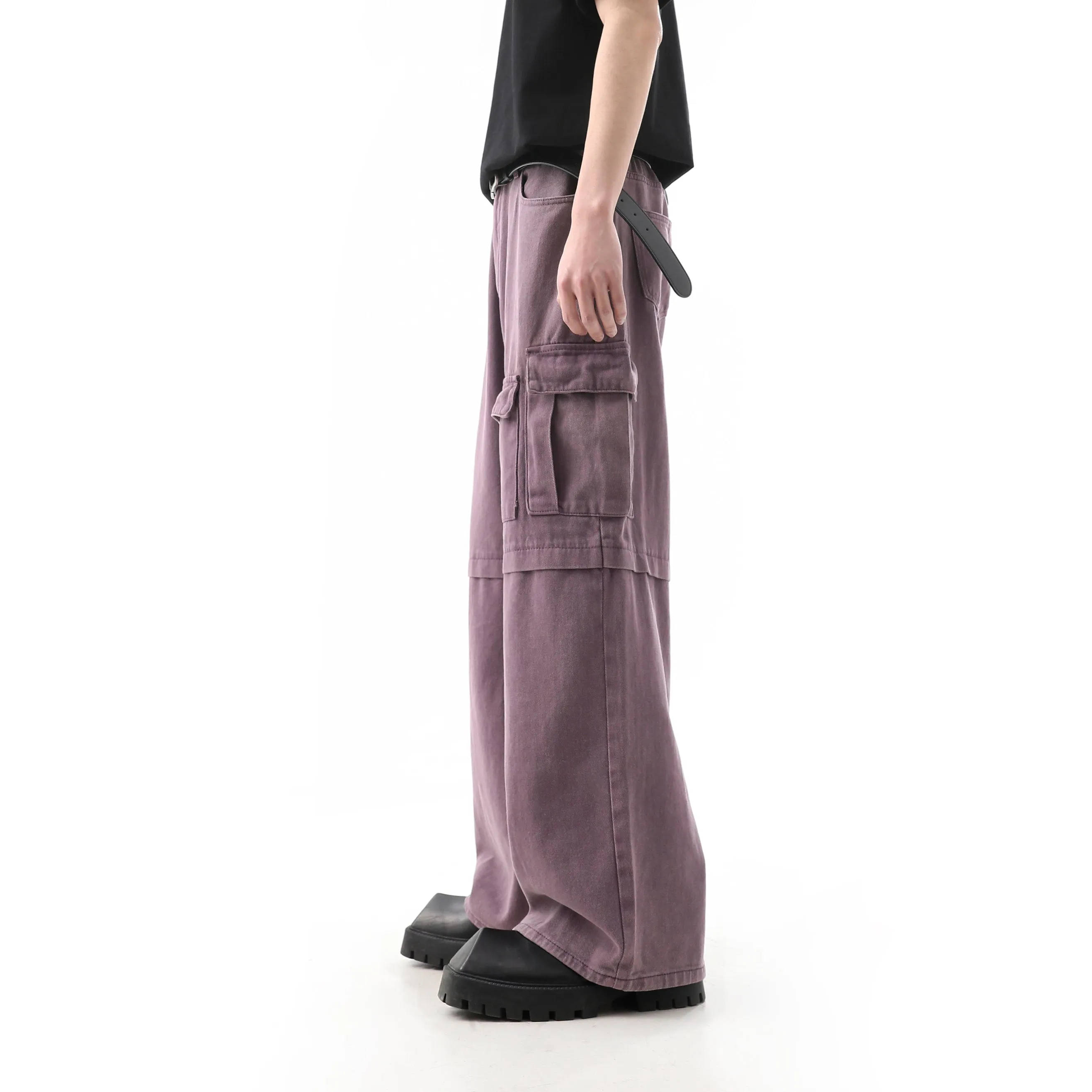 Faire Echo Vintage Purple Denim Pants