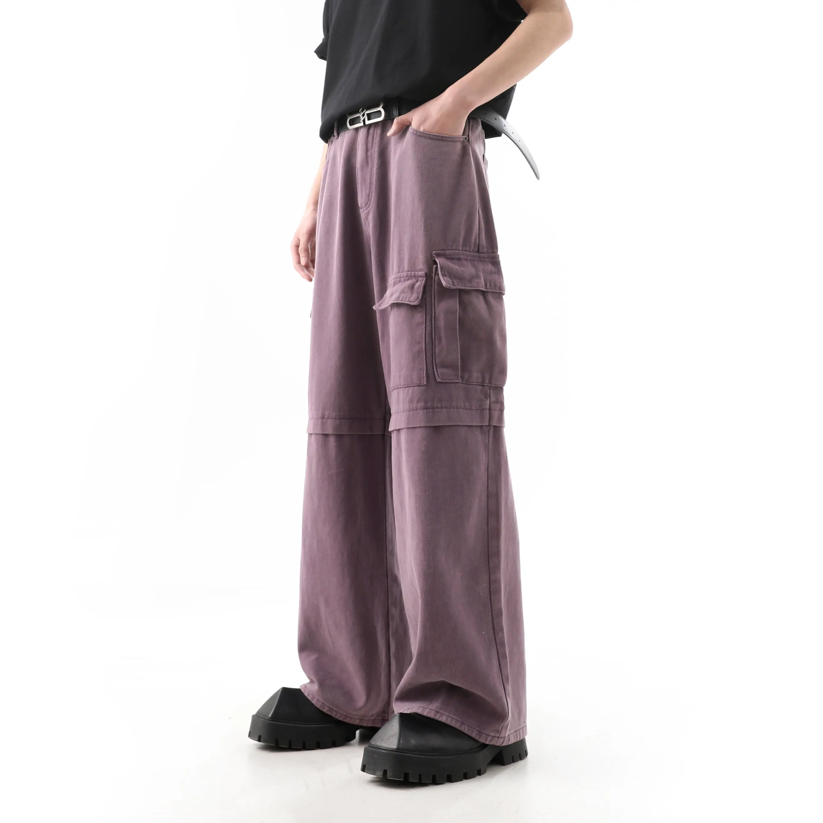 Faire Echo Vintage Purple Denim Pants