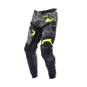 Fasthouse Youth Grindhouse Riot Pant - Black/Hi-Viz