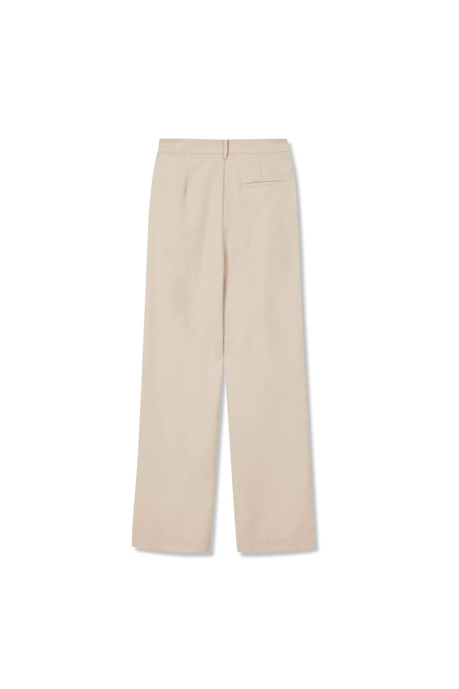 Flattering Straight-Leg Casual Trousers