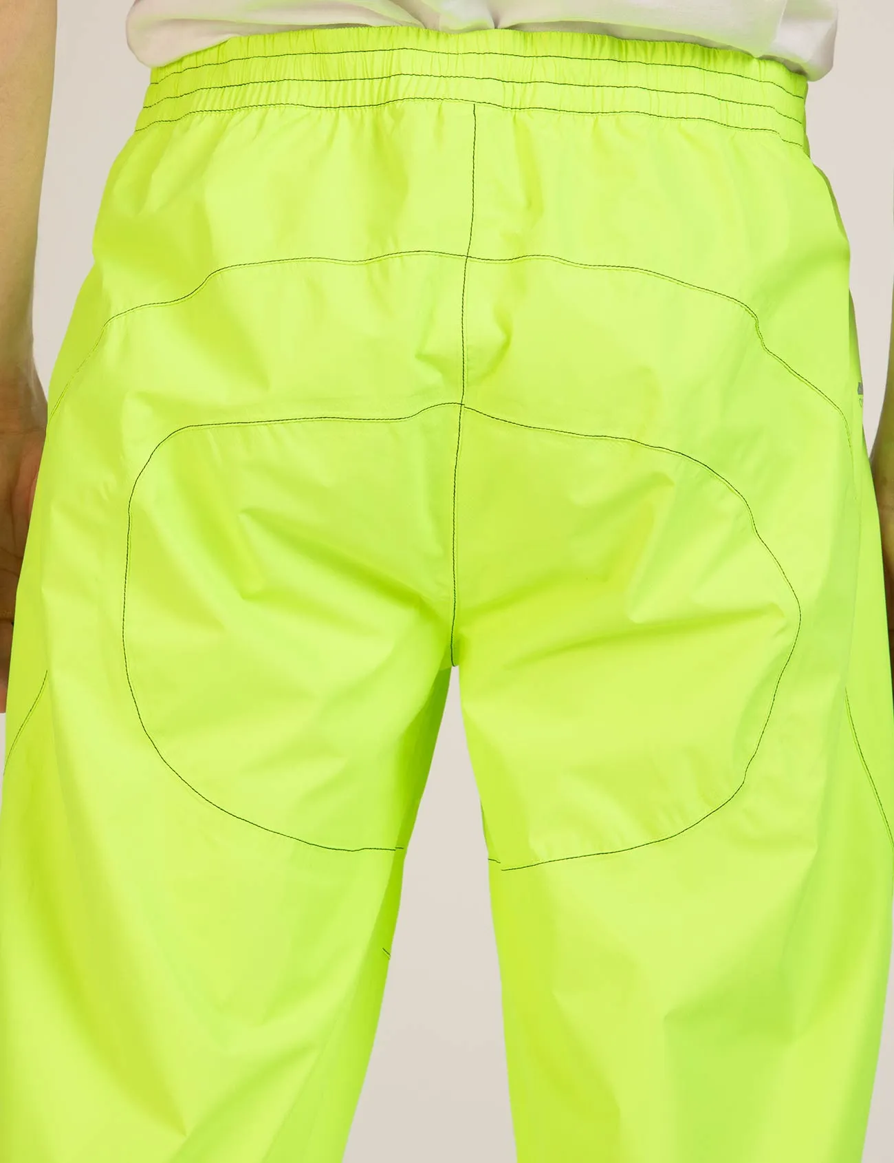 Herren Regenhose - Fahrradhose Lang Comfort Line Neon