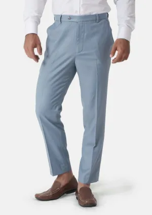 Ice Blue Twill Pants