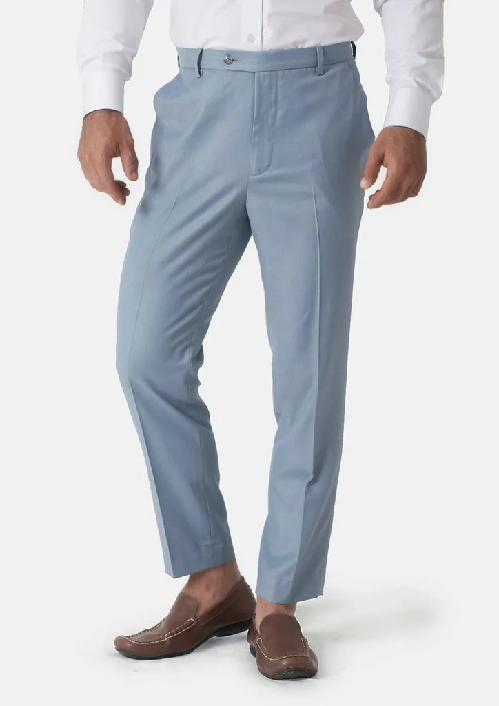 Ice Blue Twill Pants