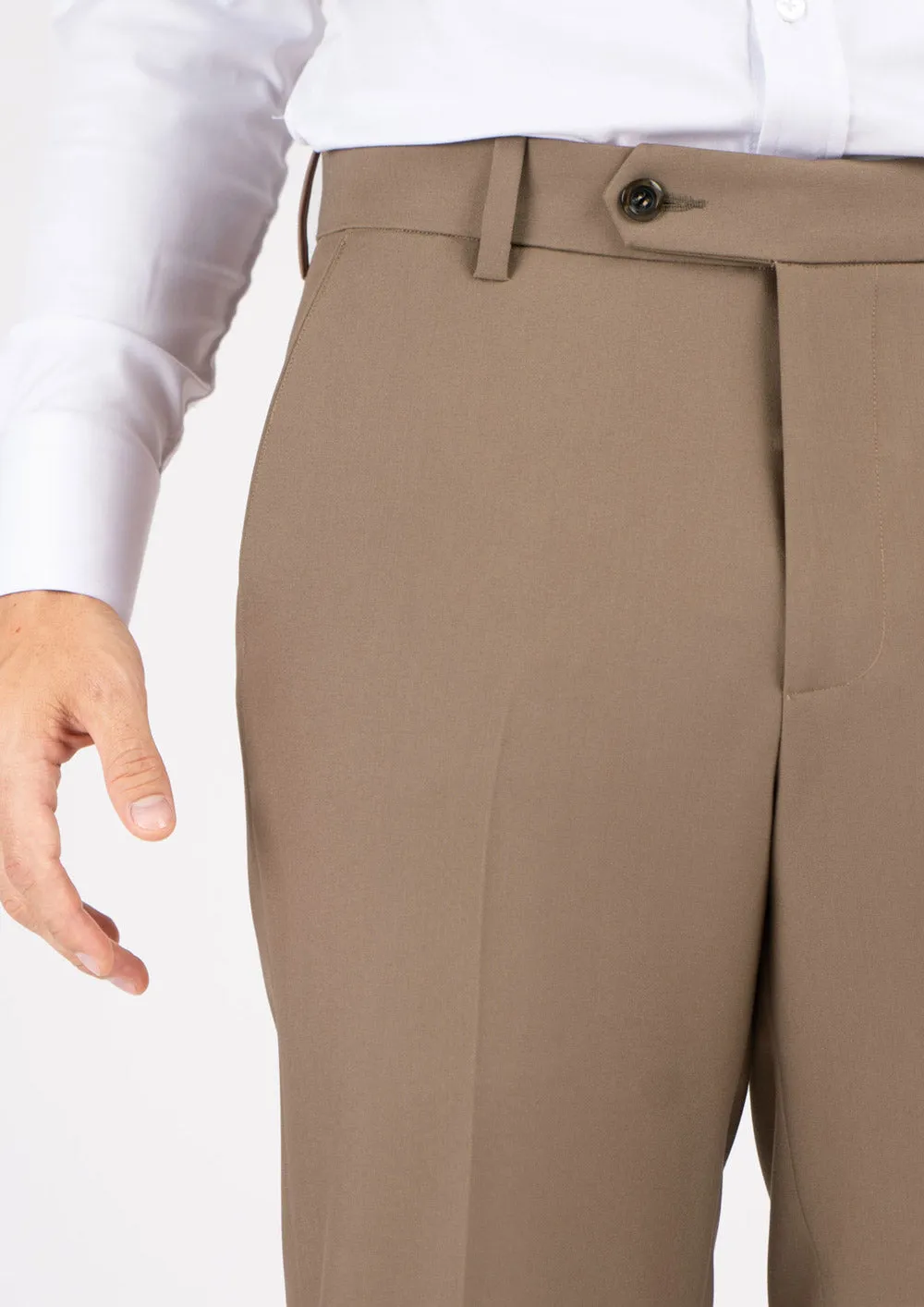 Light Brown Stretch Pants