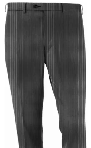 Light Grey Chalk Stripe Pants