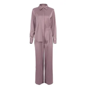 Monica Solid Loose Pajamas