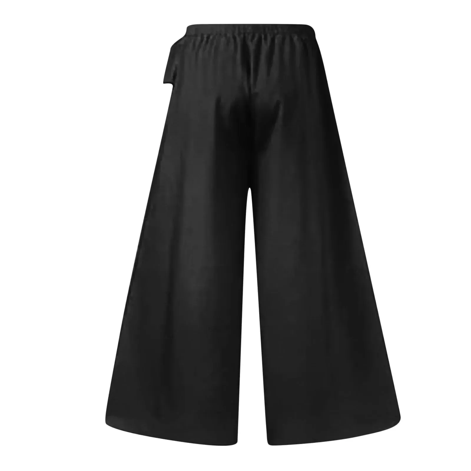 New High Loose Wide Fashion Casual Solid Swing Elegant Party Summer Pants