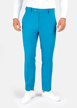 Sapphire Blue Stretch Pants