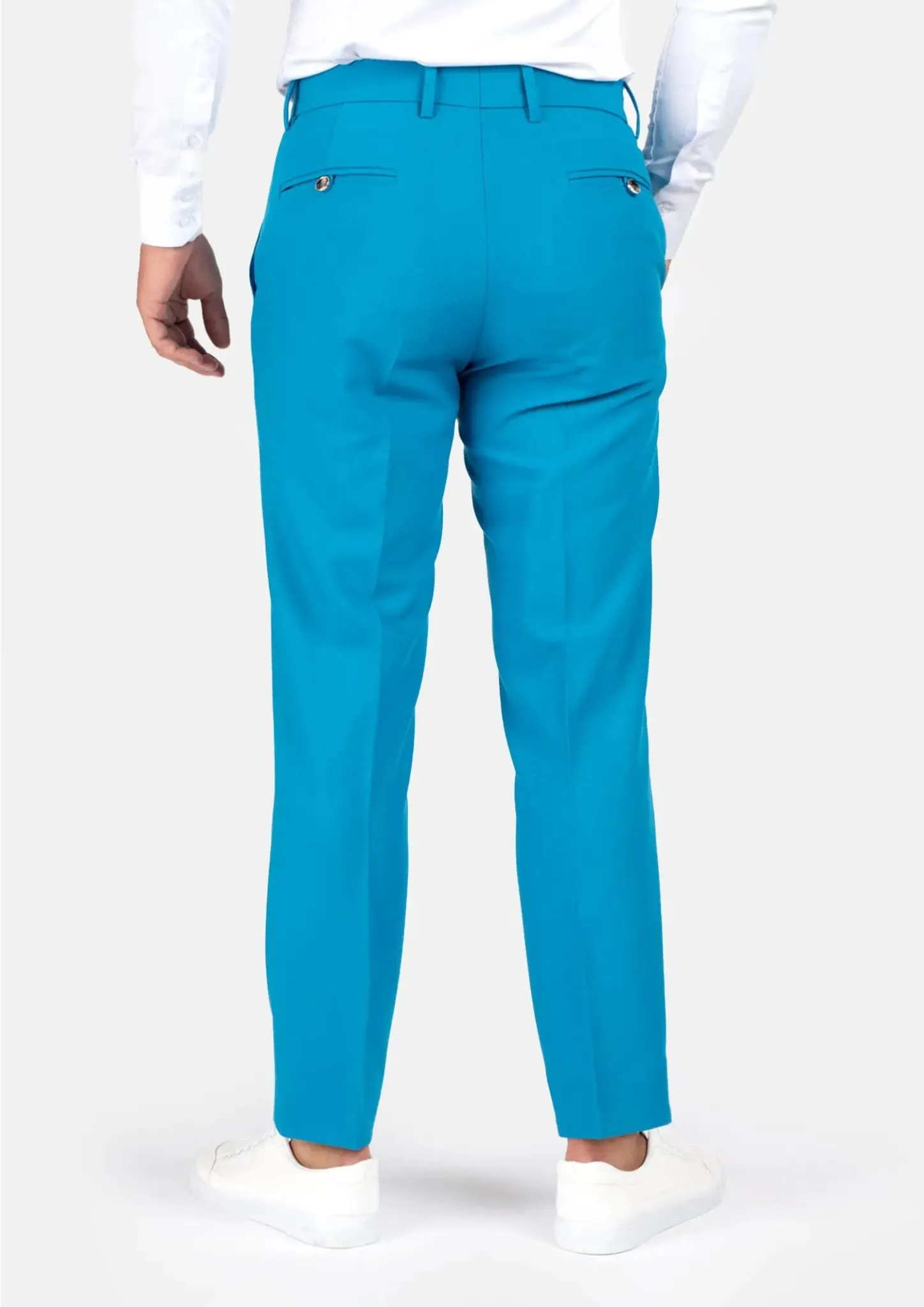 Sapphire Blue Stretch Pants