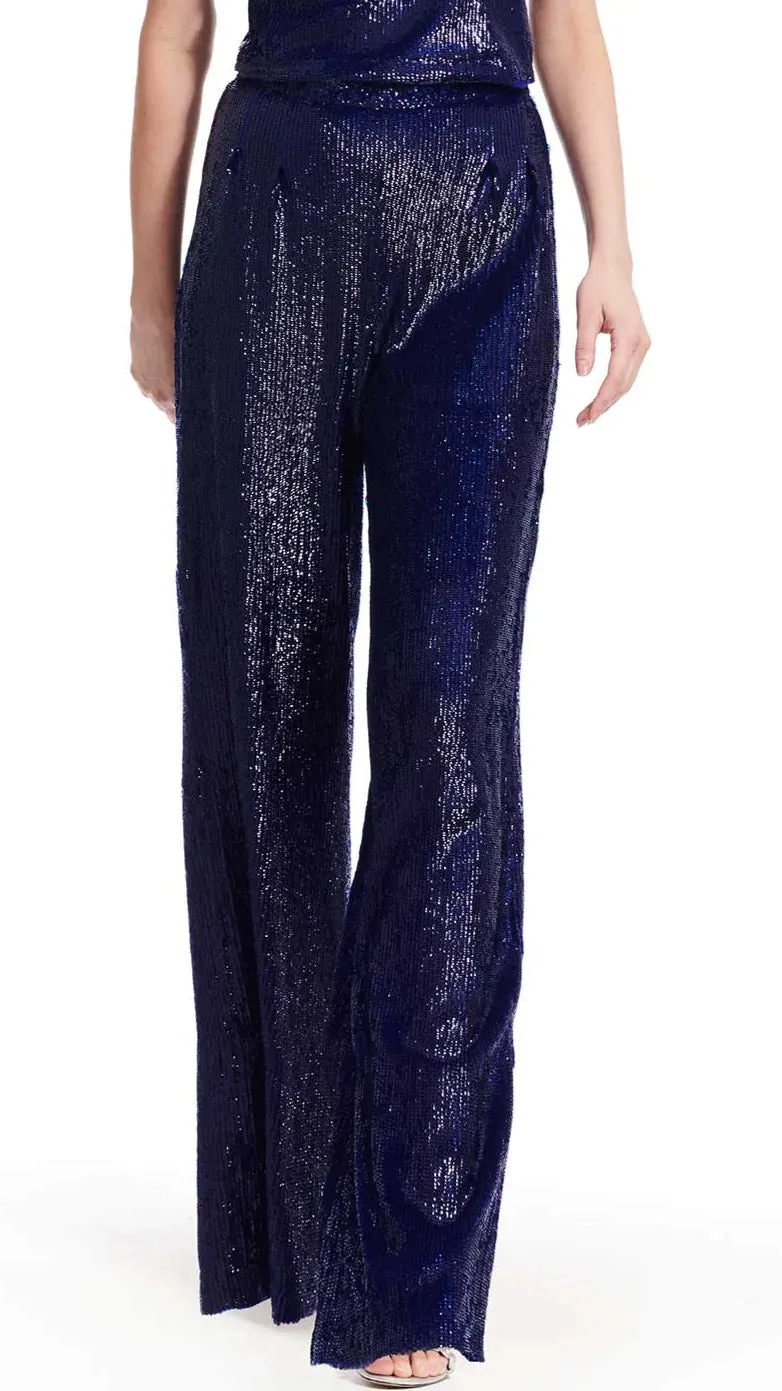 Sequin Full Palazzo Pant