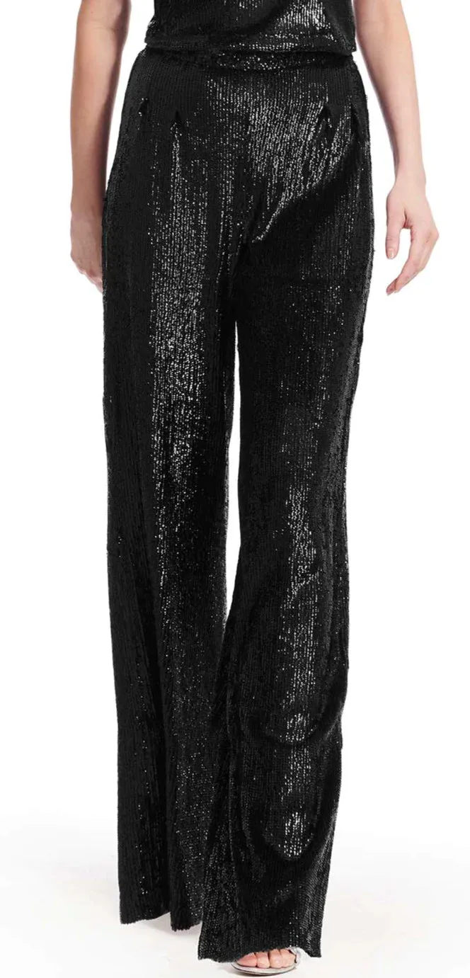 Sequin Full Palazzo Pant