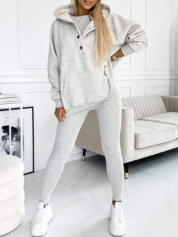 Sutton - Comfortable Sweatshirt Suit