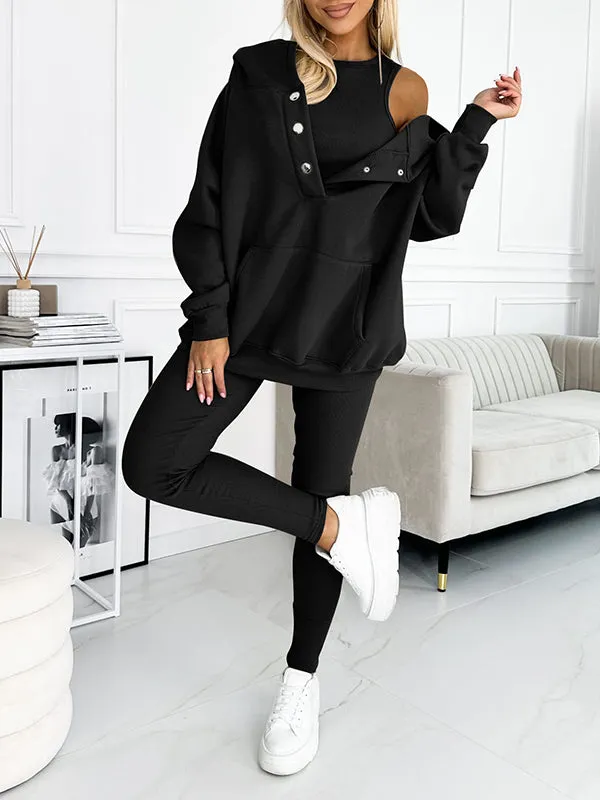 Sutton - Comfortable Sweatshirt Suit