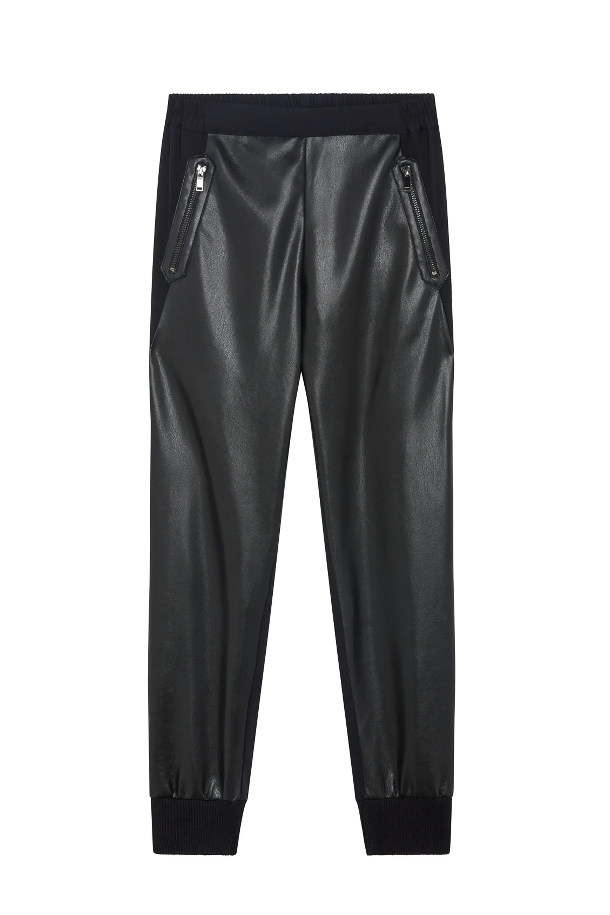 The Best Vegan Leather Combo Jogger