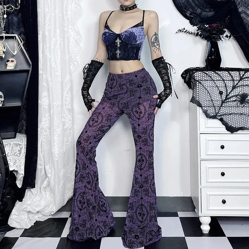 Trendy Long Halloween Pants