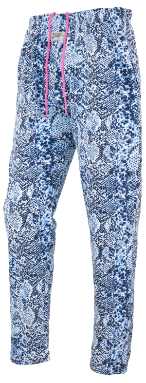 Zubaz 88 Men's The Original Pants - NAVY/WHITE SNAKE